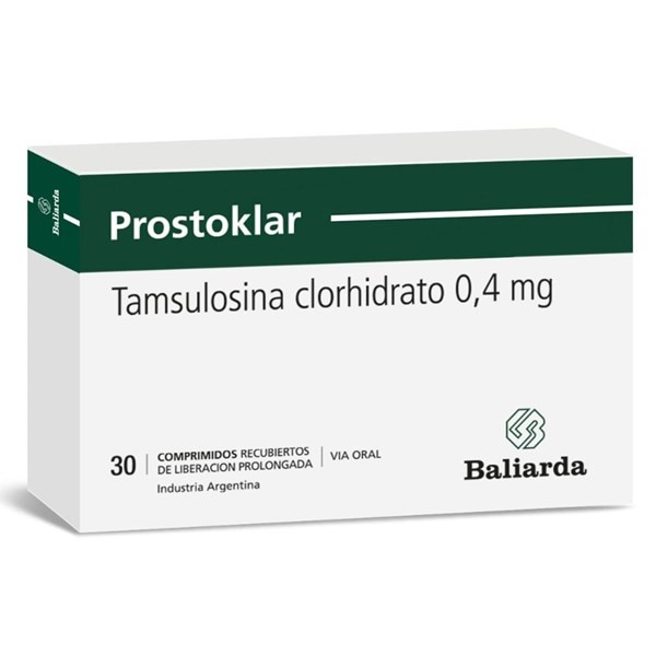 Prostoklar 0.4 Mg | 30 comprimidos | tamsulosina clorhidrato #1