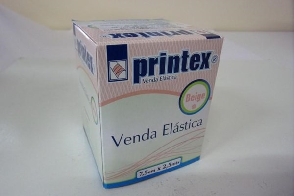 Venda Elastica Beige 75 cm x 25 m - Printex #1