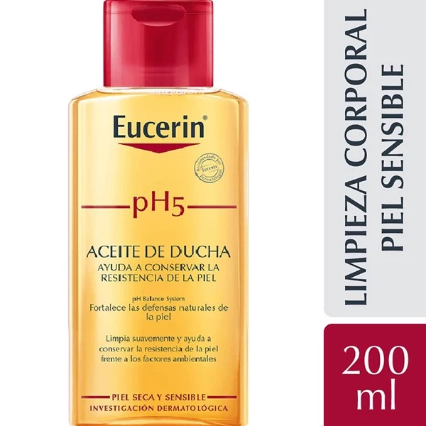 Eucerin Aceite de Ducha Ph5 Para Piel Sensible 200 ml