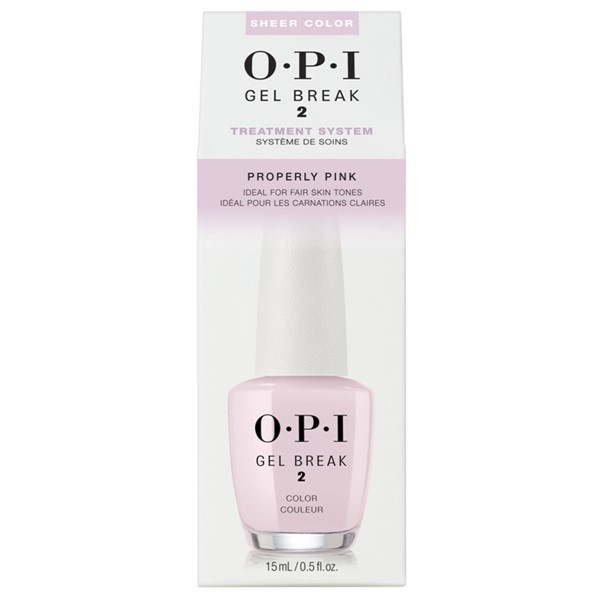 O.P.I Esmalte De Uñas Gel Break 2 Properly Pink 15 Ml