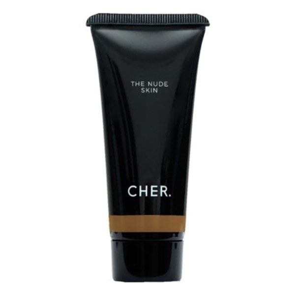Base de Maquillaje Mousse Cher The Nude Skin Efecto Velvet Tostado_#D57724