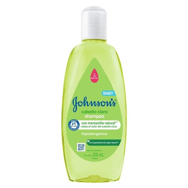 Johnsons Baby Shampoo Cabello Claro 200 ml alt