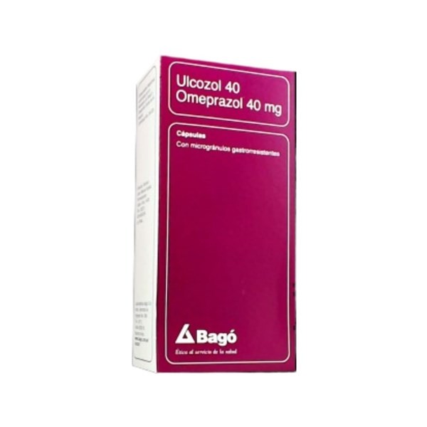 Bagó Ulcozol 40 Omeprazol 40 Mg x 28 Cáps #1