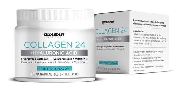 Colágeno Hidrolizado 24 collagen Quasar - Piel, Uñas, Pelo