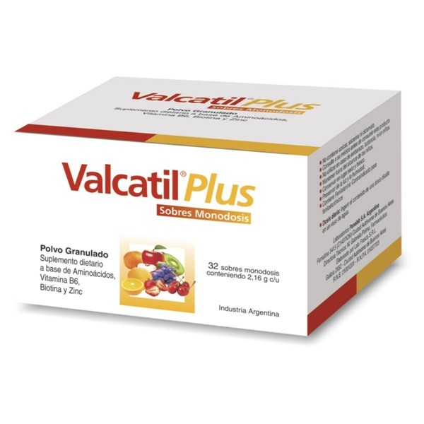Valcatil Suplemento Plus Polvo (32 Sobres Monodosis ) alt