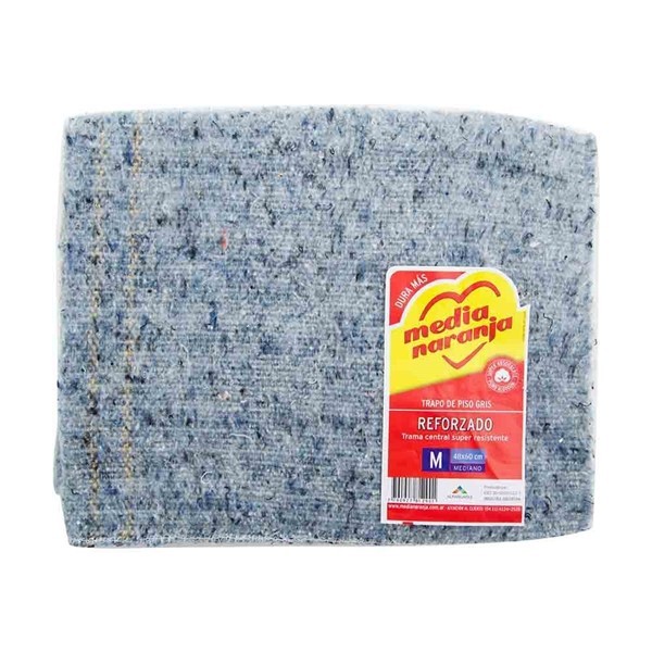 Trapo De Piso Media Naranja Reforzado Clásico #1
