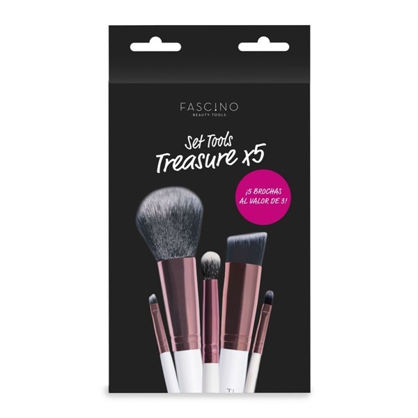 Fascino Set Brochas Tools Treasure (5 U) alt