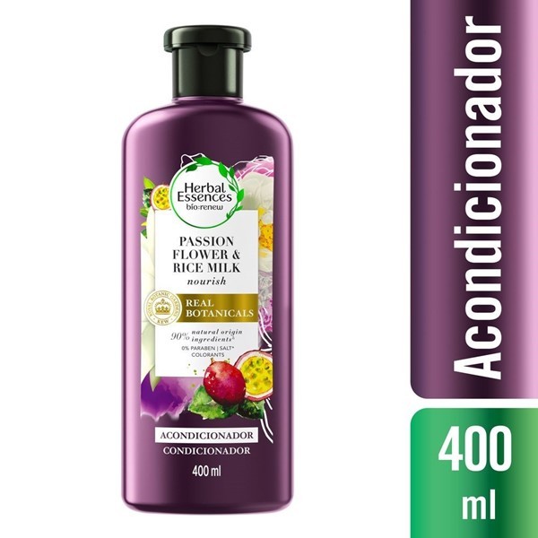 Herbal Essences Acondicionador Nourish Passion Flower & Rice 400 ml #1