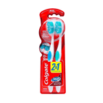 Colgate Cepillo Dental 360º Luminous White Medio 2 Unidades Promo Precio Especial #1