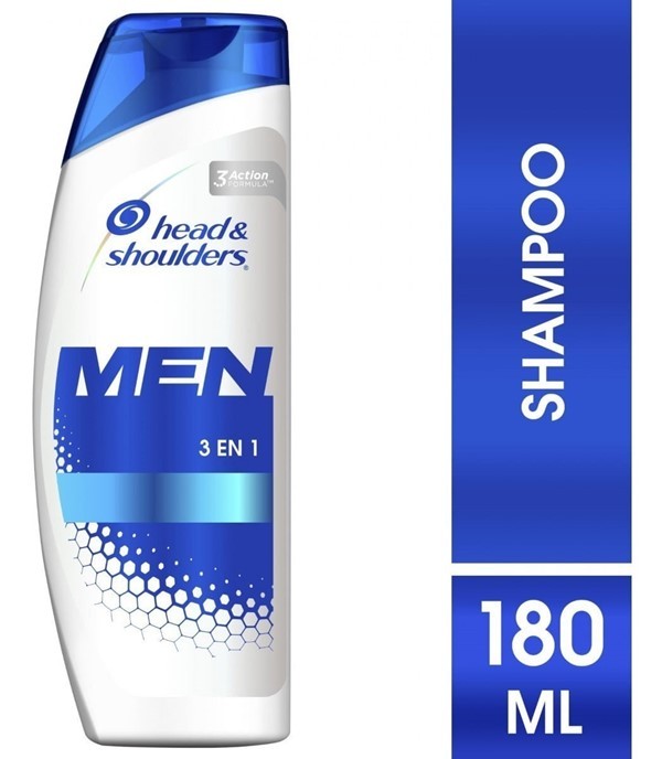 Head & Shoulders 3 en 1 Para Hombres Shampoo x 180 ml alt