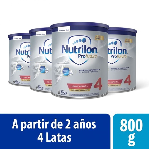Nutrilon Pack Fórmula Láctea Profutura 4 (4 Latas de 800 grs) #1