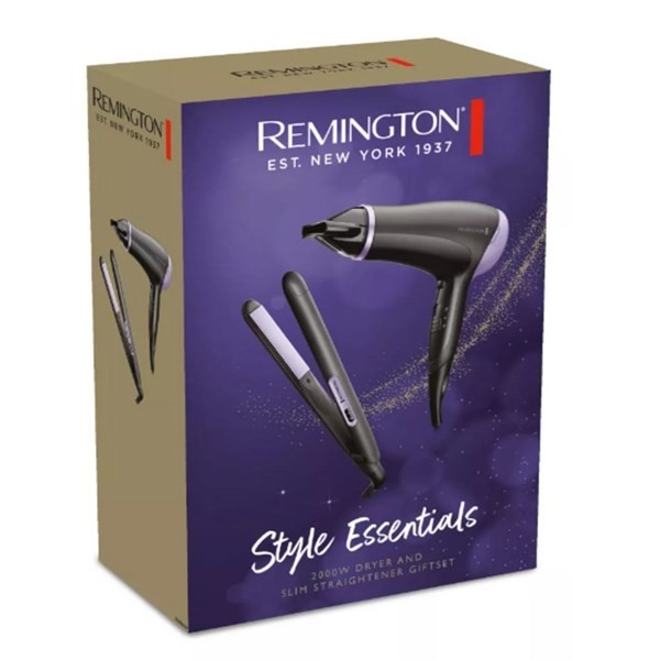 Set Secador Y Alisador Style Essentials Remington 3016220 dgp-a alt