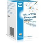 Valcote 250 Mg | 20 Tabletas | Divalproato de sodio #1