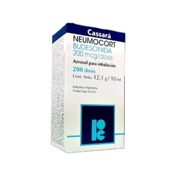 Cassar Neumocort Hfa Budesonide 200 Mcg Aerosol x 200 Dosis #1
