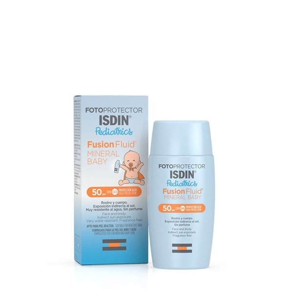 Isdin Fotoprotector Fusion Fluid Mineral Pediatrics Baby Fps 50+ 50 ml