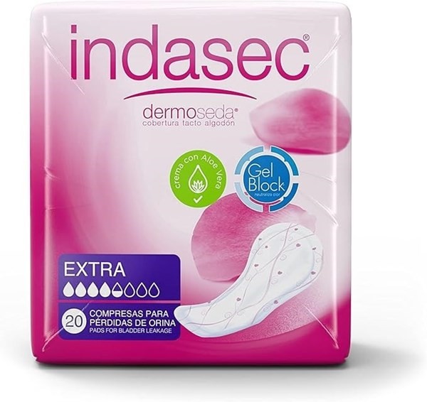 TOALLA FEMENINA / APOSITO INDASEC EXTRA X20