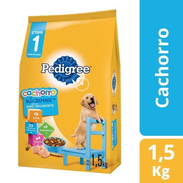 Alimento Para Perros Pedigree Cachorros 1,5 Kg #1