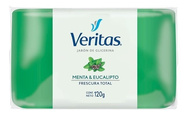 Veritas Jabon Glicerina Menta Y Eucalipto 120 gr