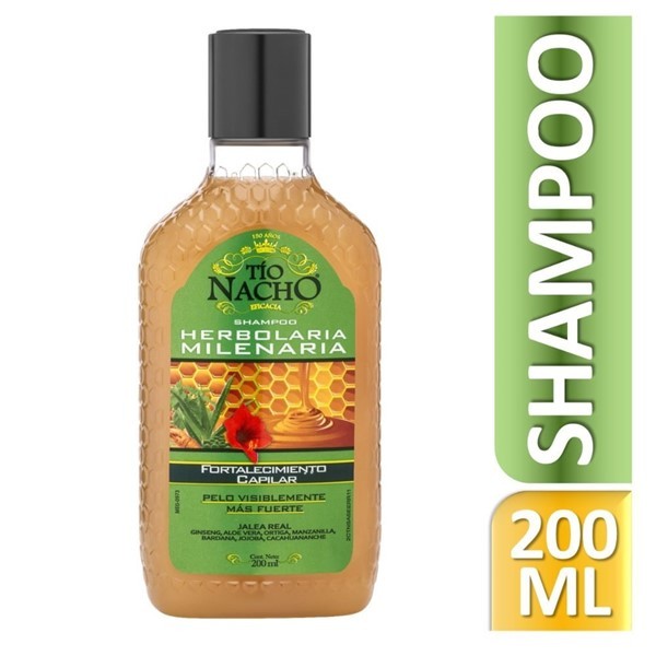 Tio Nacho Shampoo Herbolaria Milenaria 200 ml
