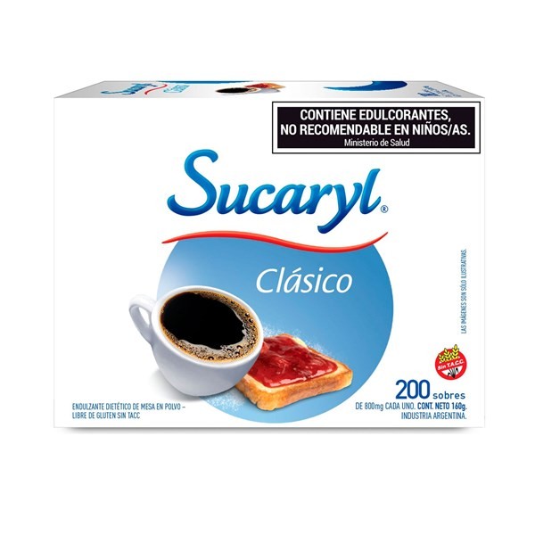 Edulcorante en Sobres Sucaryl Con Sacarina 200 uni #1