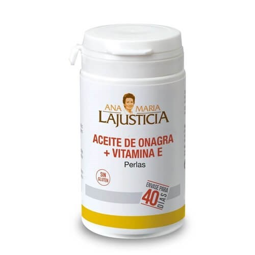 Ana María La Justicia Aceite de Onagra + Vitamina E | 80 perlas #1