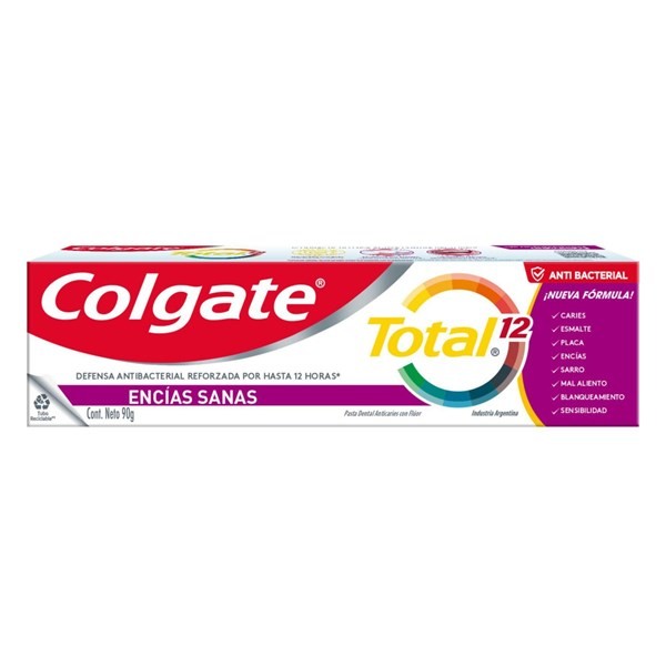 Colgate Pasta Dental Total 12 Encías Sanas 90 gr alt