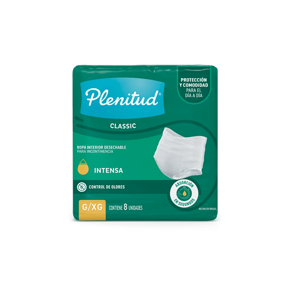 Plenitud Ropa Interior Desechable Classic Unisex Talle G/Xg - 8 Unidades  alt