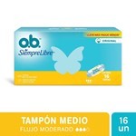 O.b. Tampones Ob Medio 16un #1