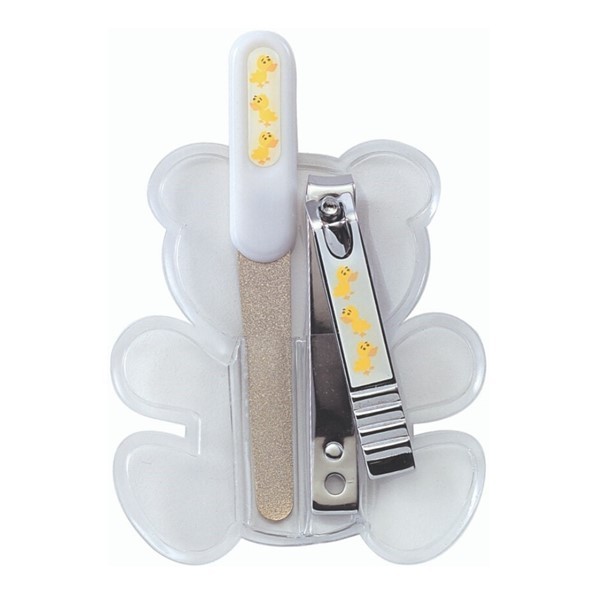 Basicare Set Para Uñas Bebe (Lima Y Cortauñas) alt