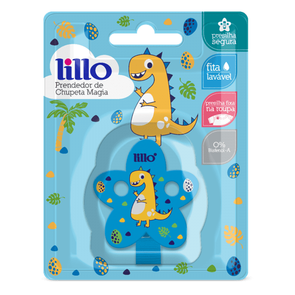 Lillo Cinta para Chupete Magia Azul
