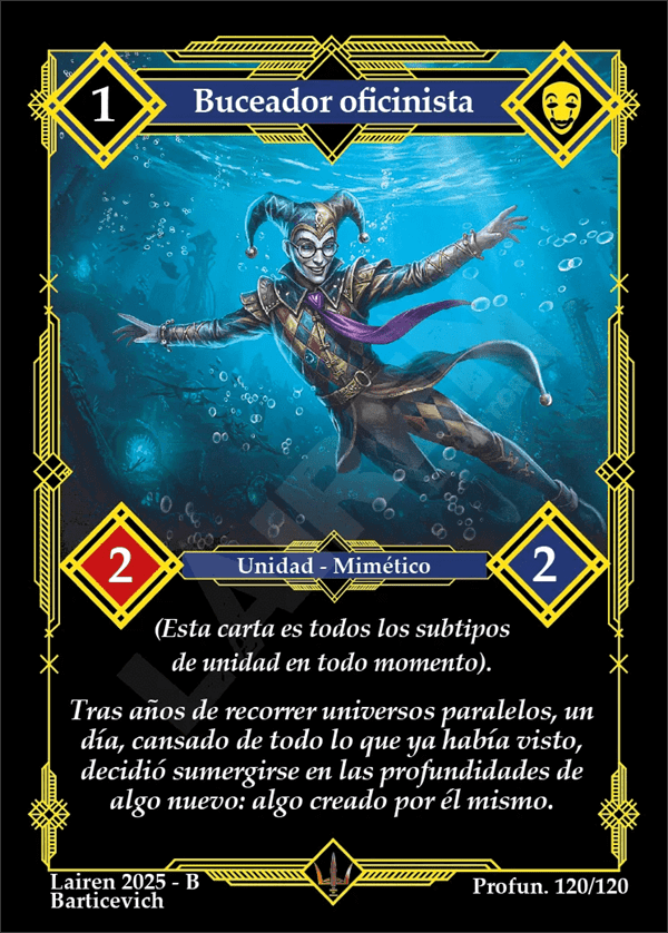 120 Buceador Oficinista - Coste 1