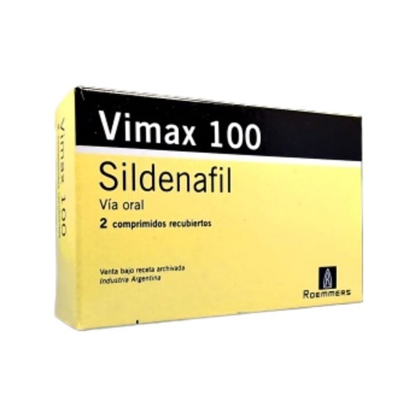 Roemmers Vimax Sildenafil 100 Mg x 2 Comp Recubiertos #1