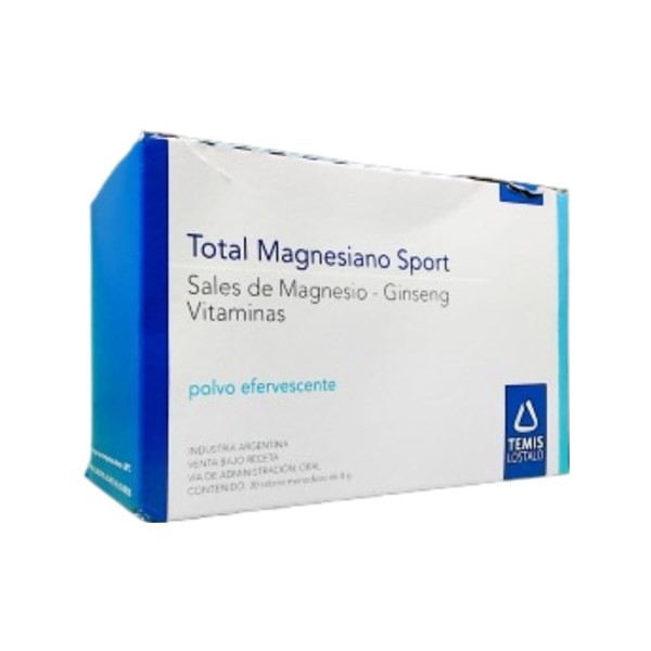 Temis Lostaló Total Magnesiano Sport Magnesio + Asoc. x 30 Sobres