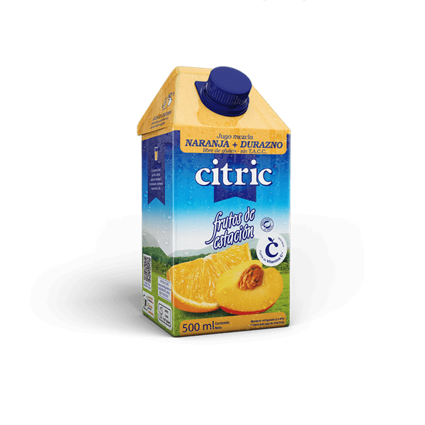 Jugo Citric de Naranja Durazno Tetra 500 cc. #1