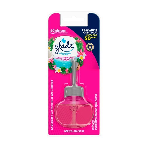 Repuesto Difusor en Aceite Glade Flores Tropicales 21 cc. #1