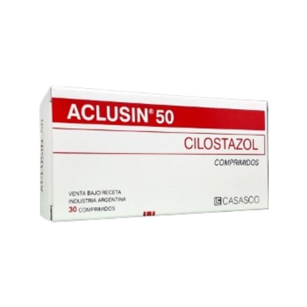 Casasco Aclusin Cilostazol 50 Mg x 30 Comp #1
