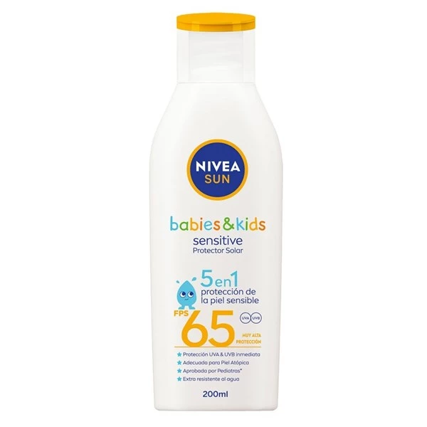 Nivea Protector Solar Babies & Kids Sensitive Fps 65 200 ml