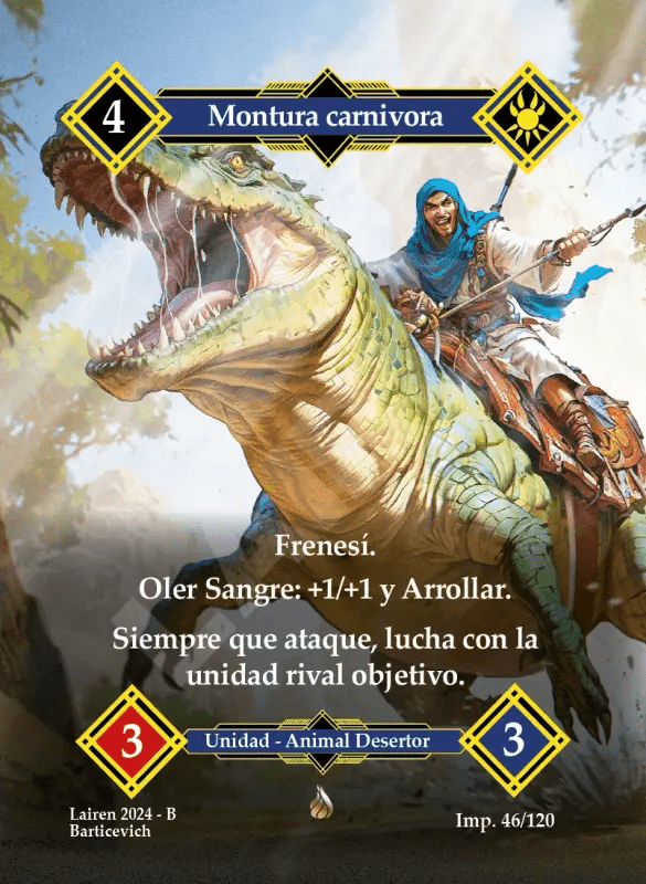 046 Montura Carnivora Full Art - Coste 4