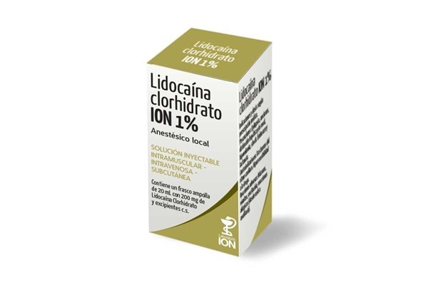 Lidocaina 1% | 20 ml | Lidocaína clorhidrato  #1