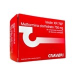 Craveri Islotin Xr 750 Metformina 750 Mg x 60 Comp Recubiertos #1