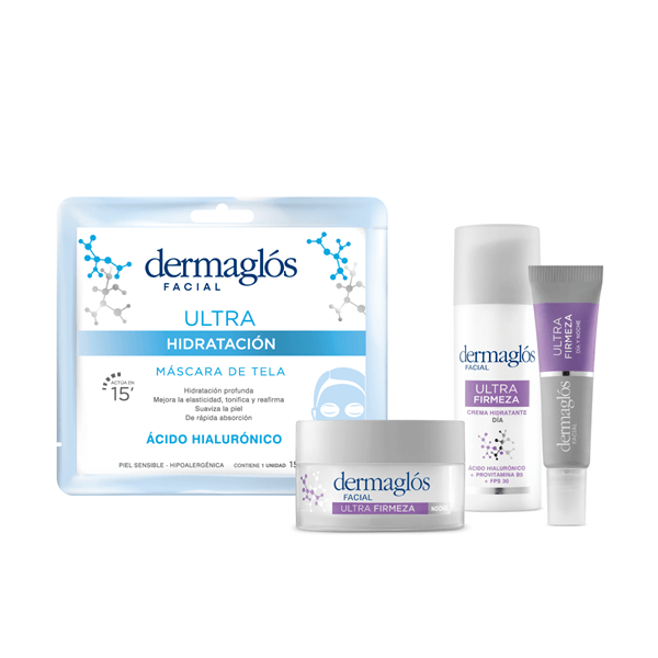 Kit Facial Dermaglós Ultra Firmeza Completo #1