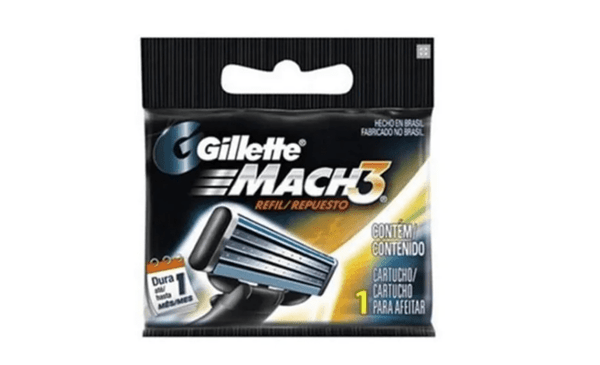 Repuesto Cartucho Afeitadora Gillette Mach3 X 1un alt