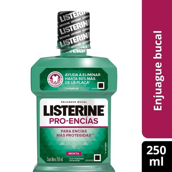 Listerine Enjuague Bucal Proteccion Dientes Y Encias 250 ml alt