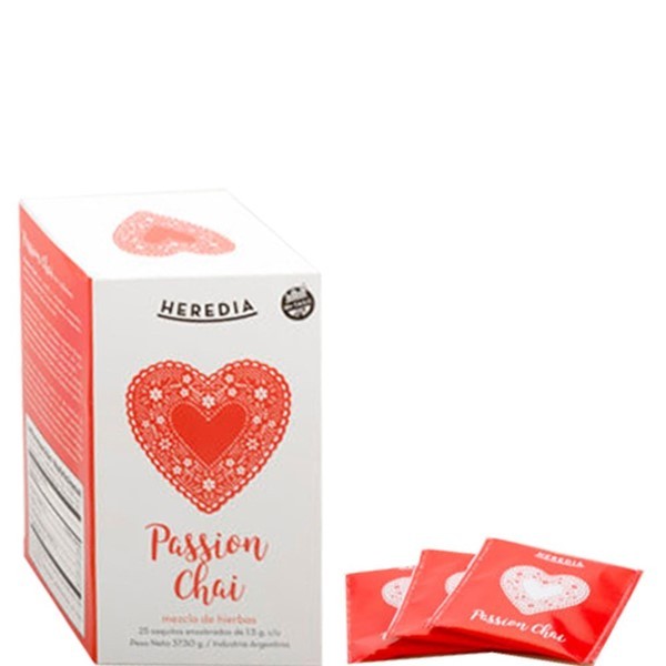 Té Heredia Pasión Chai x 25 Saquitos #1