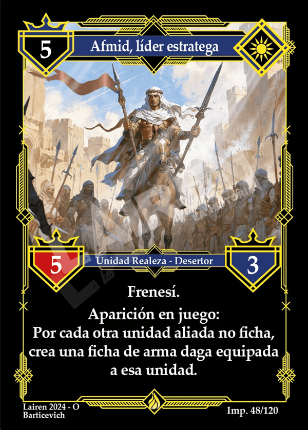 048 Afmid, Lider Estratega - Coste 5