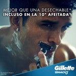 Gillette Maquina 3 mach Negra Recargable #5