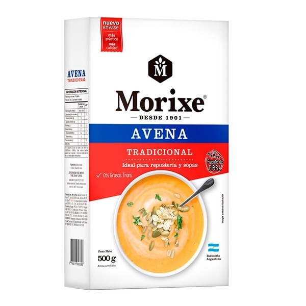 Avena Morixe Tradicional 500 g #1