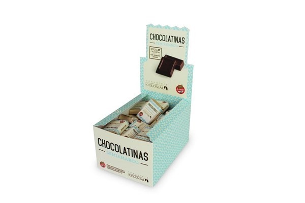 Chocolatinas Colonial Semiamargo x 50 un
