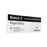 Baliarda Riatul 3 3 Mg Risperidona x 20 Comp Recubiertos Ranurados #1