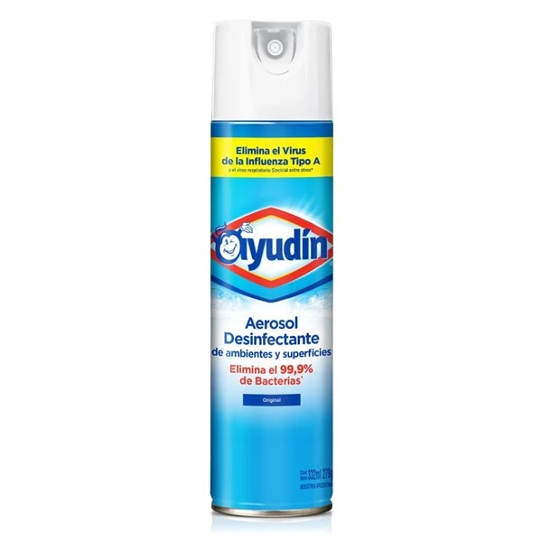 Desinfectante Ayudín Original en Aerosol x 332 ml